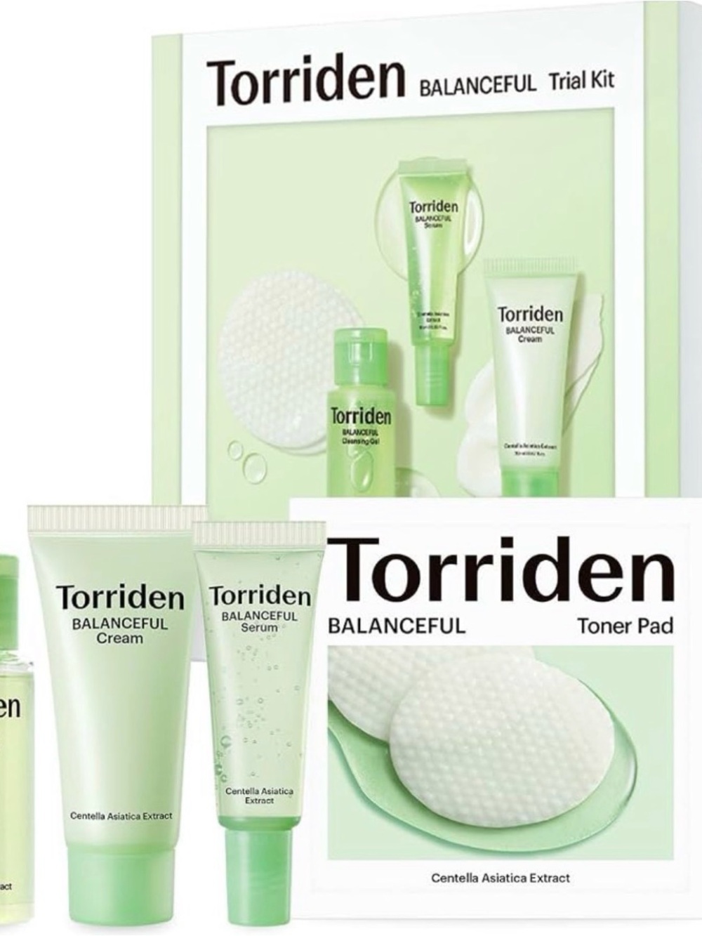 torrid Balanceful Skincare Set in Light Green